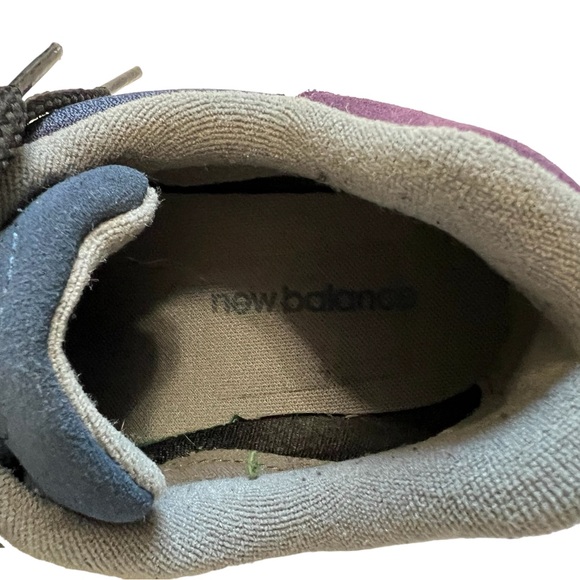 New Balance 574 Men’s Apollo Gray Navy Size 12 Sneaker - Picture 11 of 12